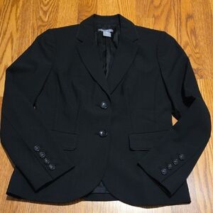 Ann Taylor Elegant Black Blazer